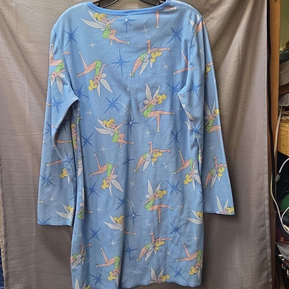 Disney's Tinkerbell Sleeo Shirt And Lounge Pants Adult Size L‎ - Picture 3 of 6